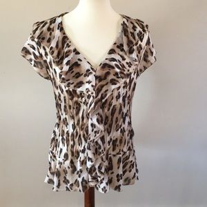 Animal Print Top 🐯